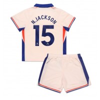 Chelsea Nicolas Jackson #15 Replica Away Minikit 2024-25 Short Sleeve (+ pants)